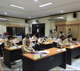 นายกองค์การบริหารส่วนตำบลโนนโหนน แถลงนโยบายต่อที่ประชุมสภาฯ